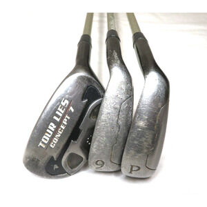 Tour Lies Concept 7 Golf (9, P, 5-Hybrid Wood) Ladies 3 Club Set Graphite Maltby